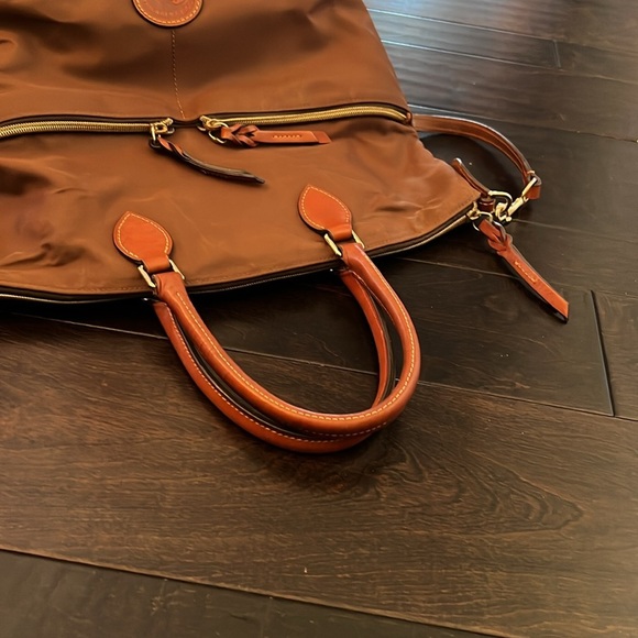 Dooney & Bourke brown canvas bag EUC - Picture 11 of 16